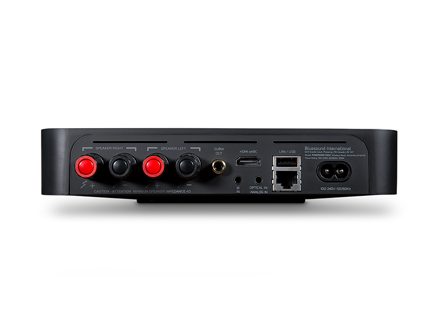 Bluesound POWERNODE EDGE ネットワークストリーマーアンプ | すべての