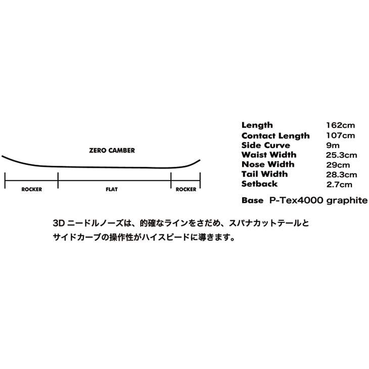 DEUS EX MACHINA [17-18] THE TIZONA [162cm] | SIDECAR ONLINE SHOP