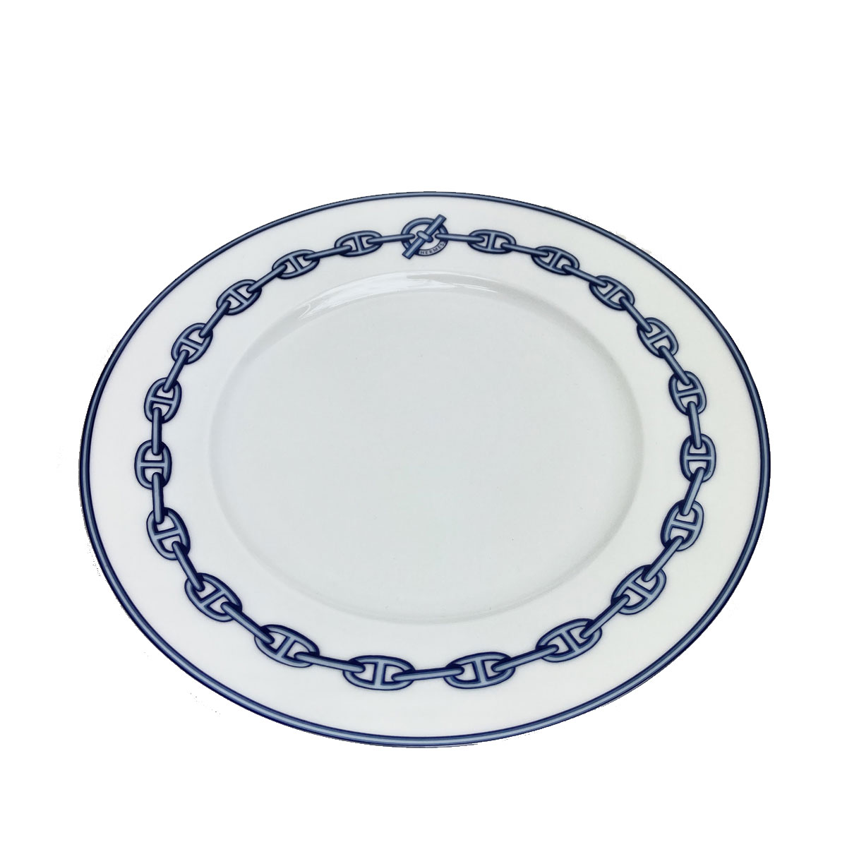 HERMES エルメス シェーヌダンクル お皿 陶器 プレート ホワイト