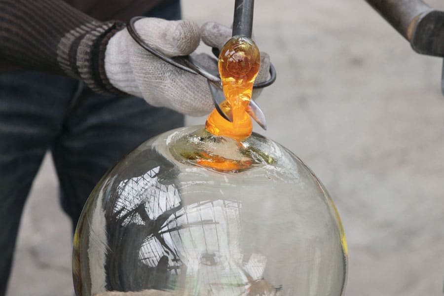 ガラスの浮き玉 祈玉8号 | 浅原硝子製造所 【 北海道 スロウなお買い物