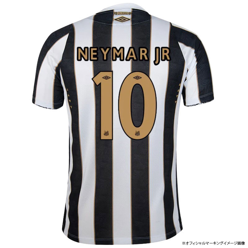 サントスFC 背番号10 半袖アウェイユニフォームM 襟付き 【公式通販】