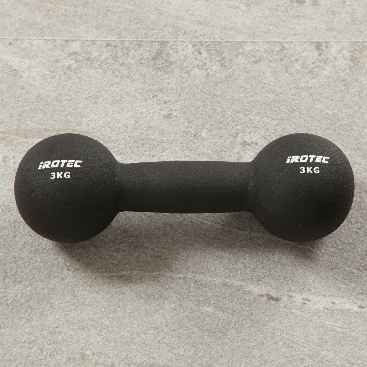 ネオプレーンダンベル6kgセット(片手3kg×2個) IROTEC (アイロテック)