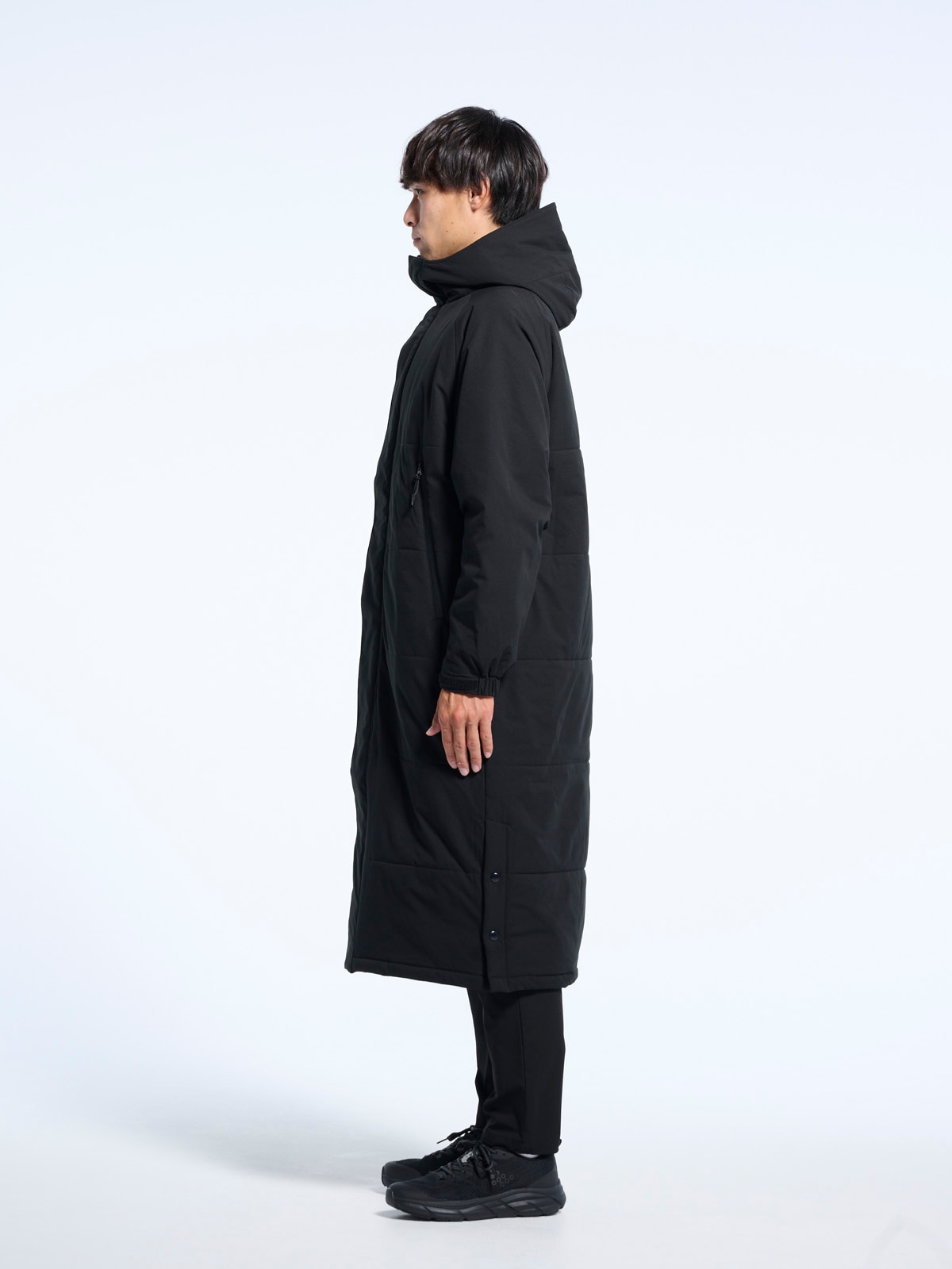 svolme ブラック ベンチコート M 発熱中綿ベンチコート<br>(2カラー) ウェア SVOLME