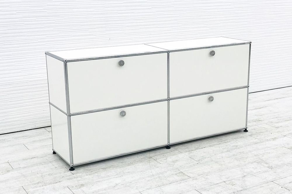 USMハラー ハラーシステム シェルフ USM Haller キャビネット 2連2段