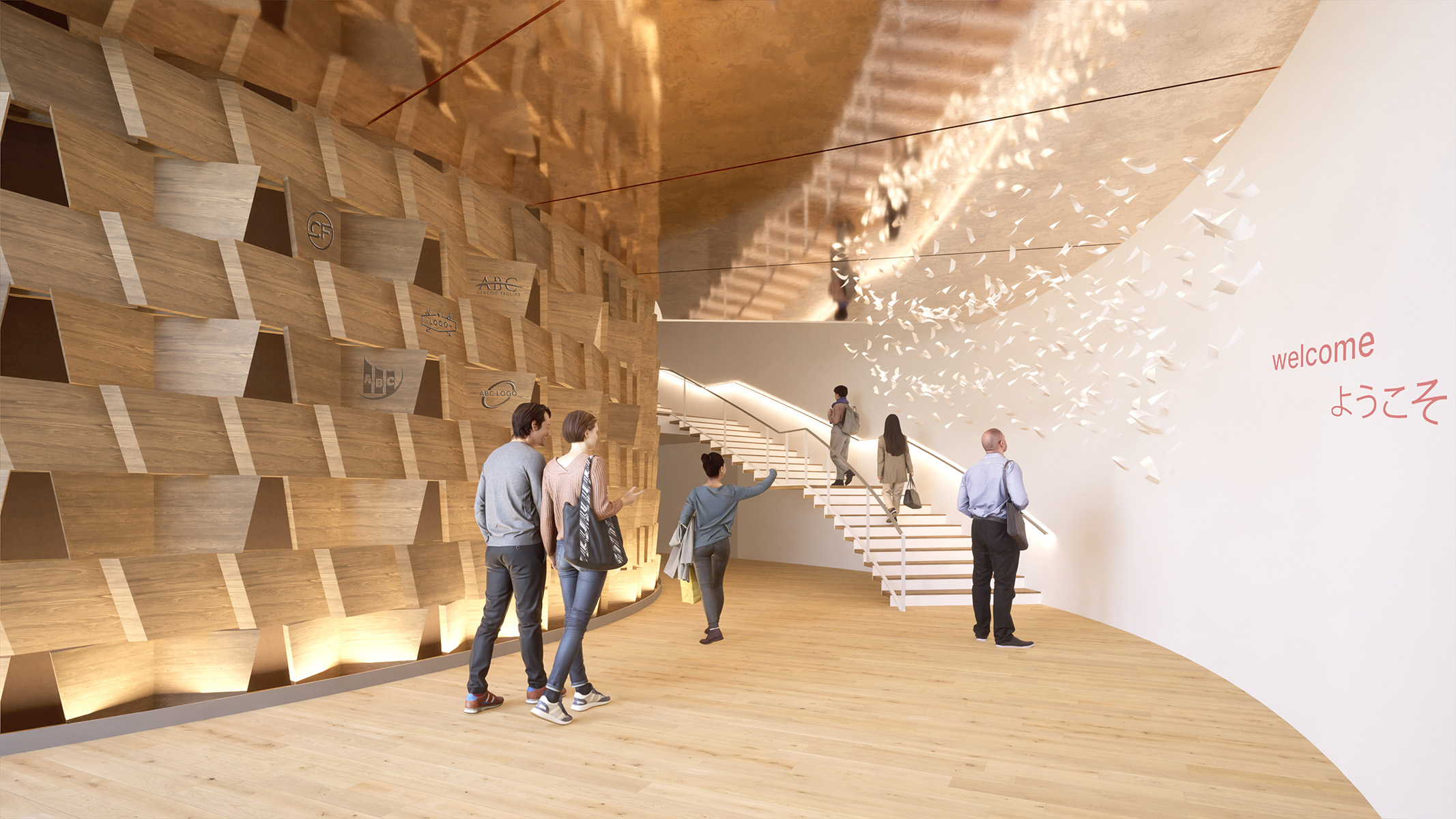 木組の螺旋壁がポーランドの精神を象徴する 2025年大阪・関西万博の