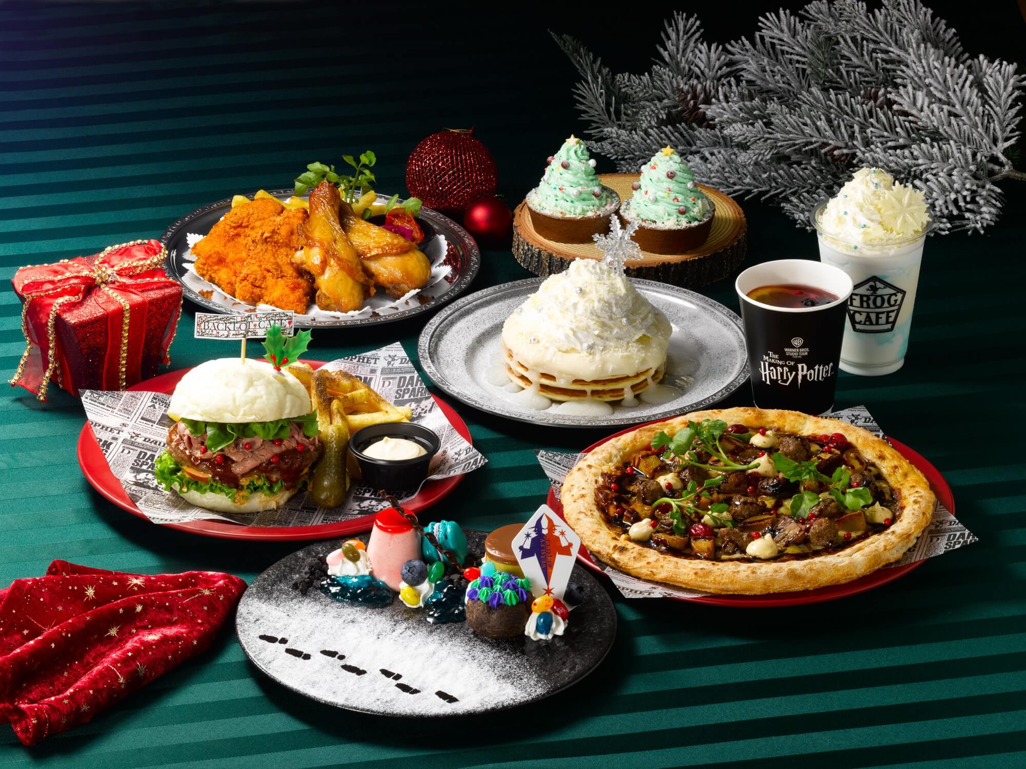 ハリー・ポッター スタジオツアーにクリスマス限定メニュー