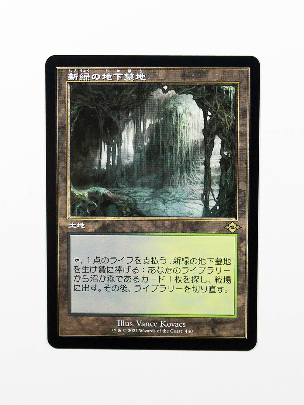 MTG 新緑の地下墓地 ゼンディカー 日本語 4枚セット MTG 新緑の地下
