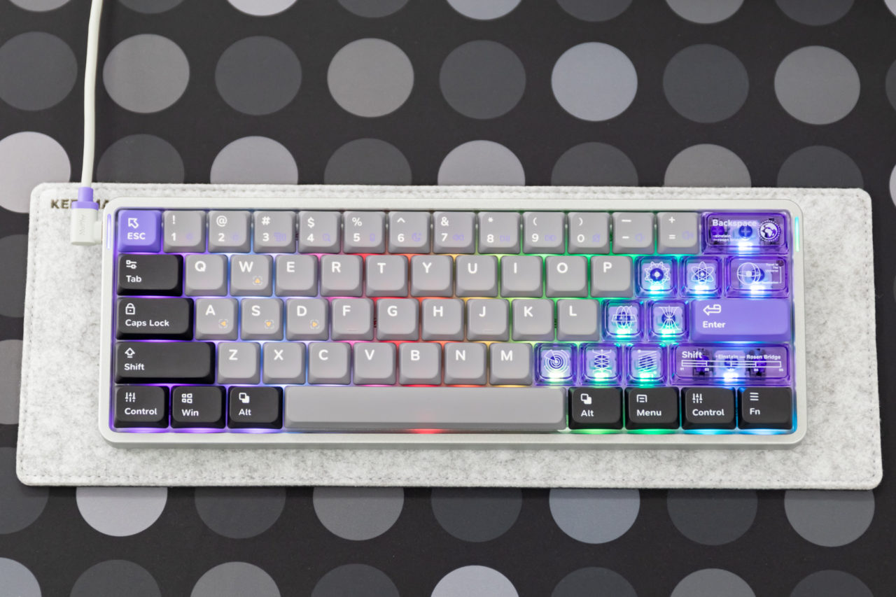 NuPhy Air60 HE【レビュー】ロープロファイル磁気スイッチゲーミング