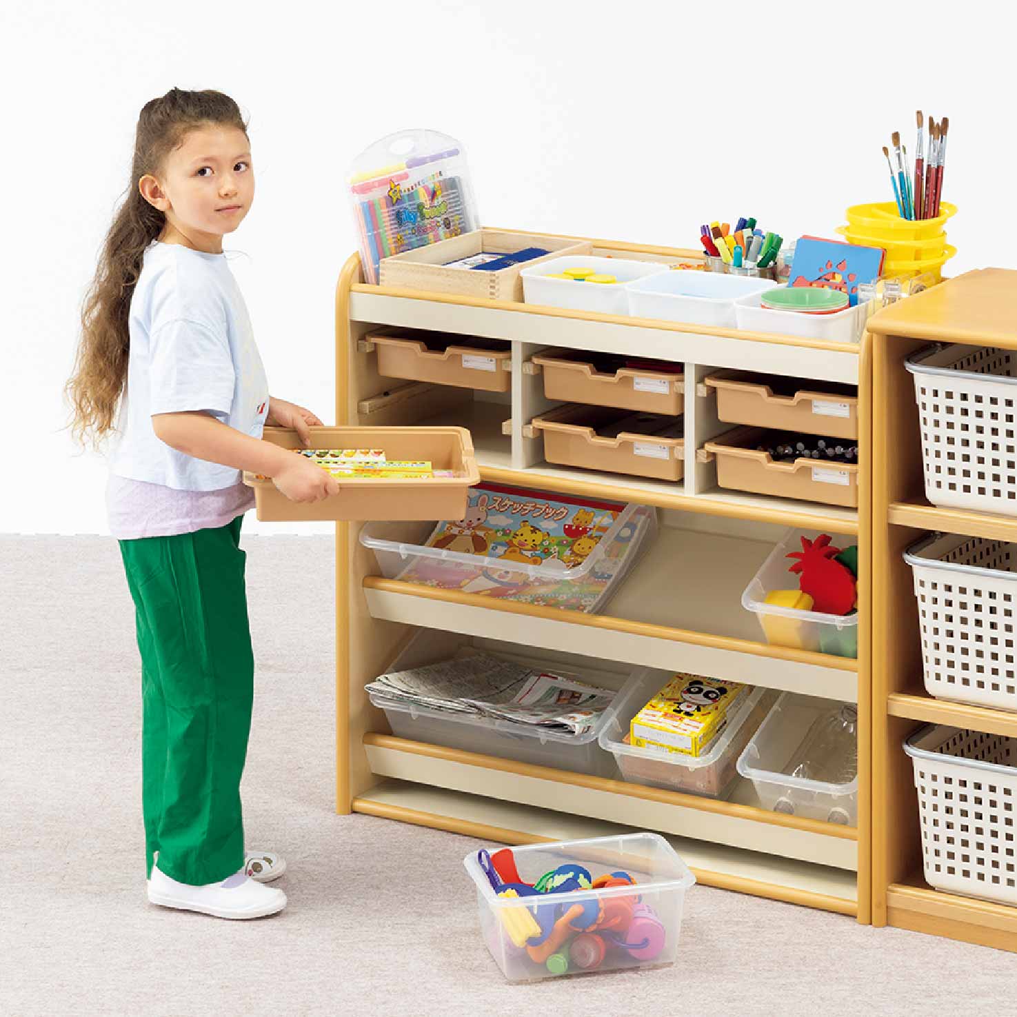 工作道具収納シェルフ | マスセット