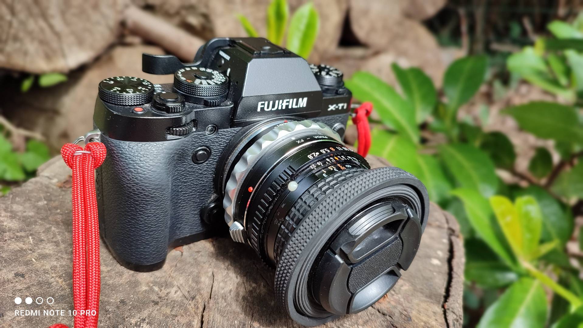 My Fuji and – an SMC Pentax-M 2.8 28mm with a special K&F Concept