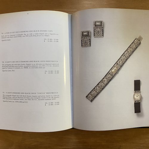 Jewellery and Objects by Cartier Catalogue, Christie's 1993