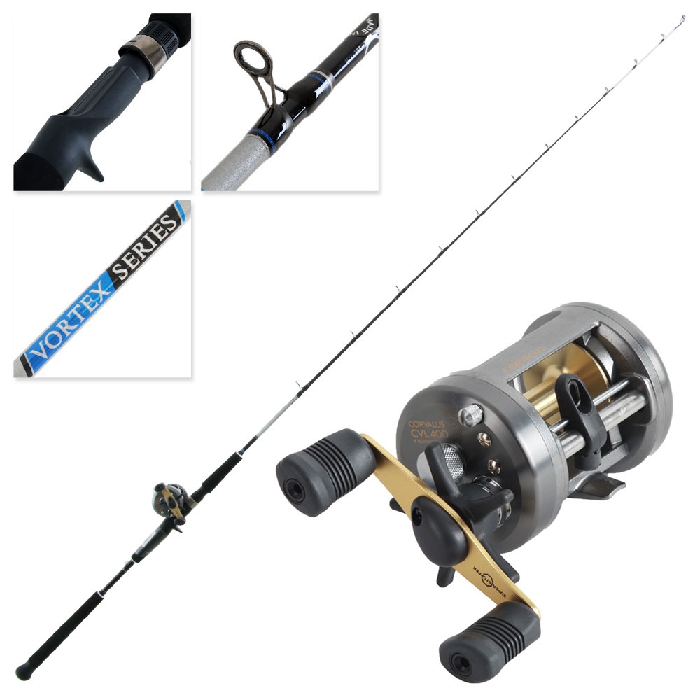 Buy Shimano Corvalus 400 Vortex Slow Jig Combo 6ft 6in 6-10kg 1pc