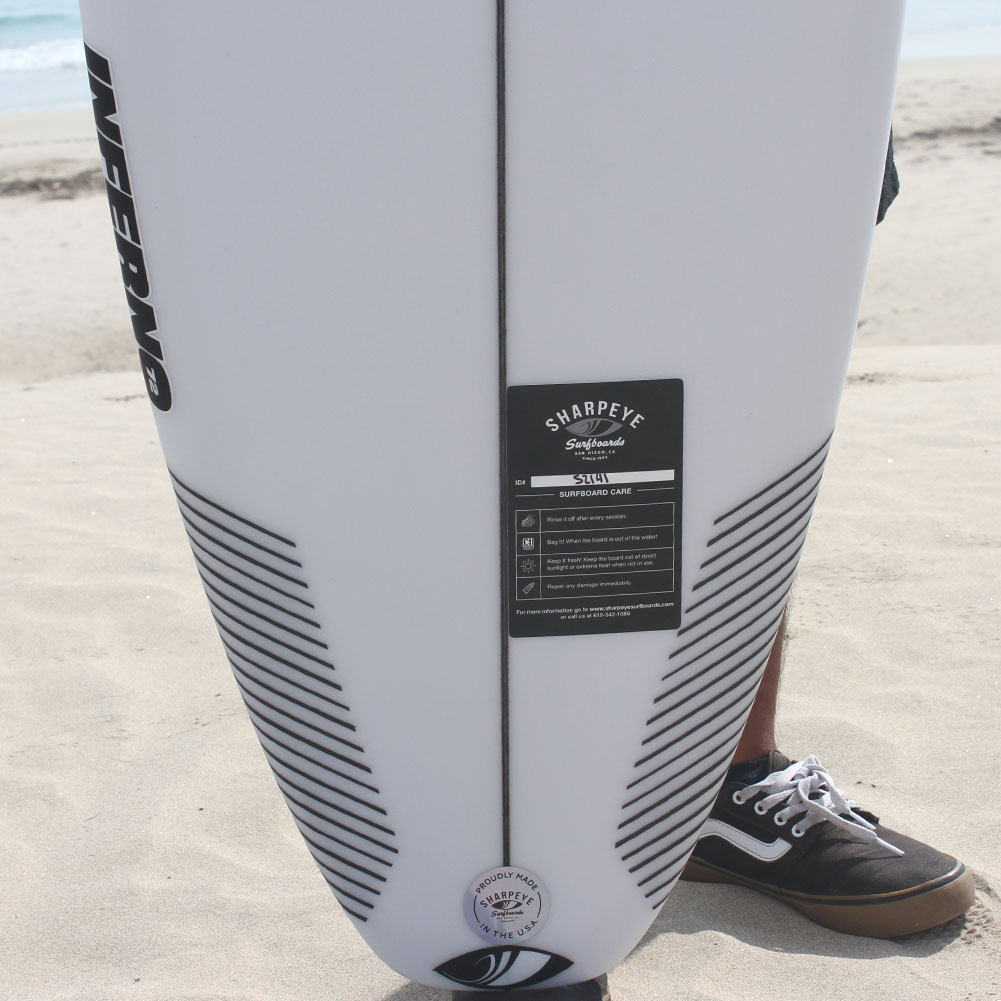 インフェルノ72 3FIN SHARPEYE Inferno72 サーフィン サーフボード 5'4