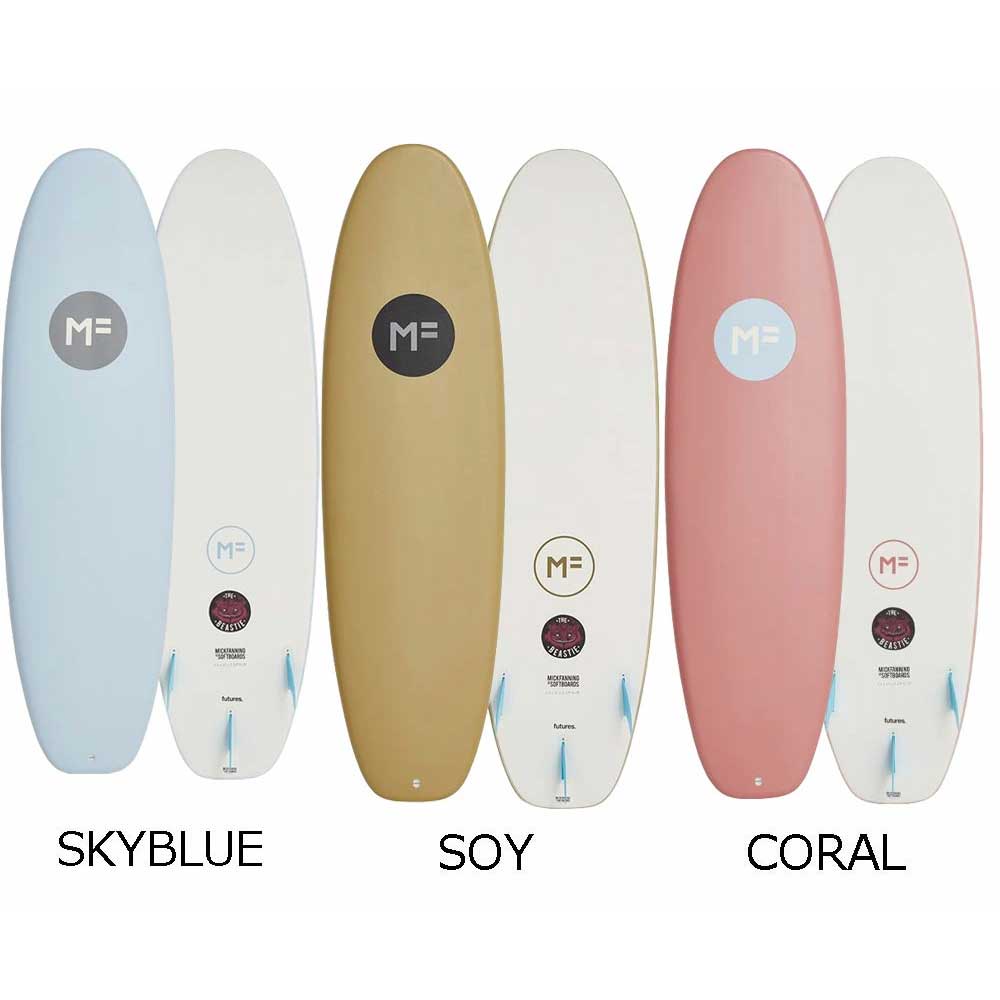 ソフトボード ミックファニング ソフトサーフボード ザ ビースティ 6'6