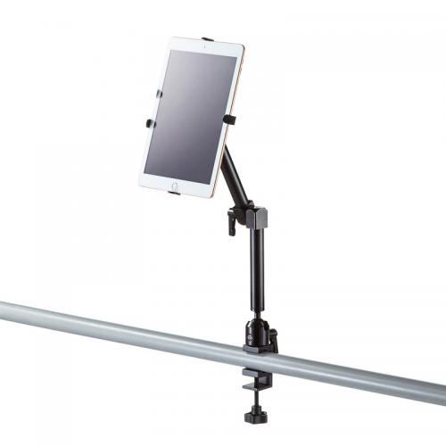 支柱取り付け用タブレットホルダー 3関節【メモリダイレクト】