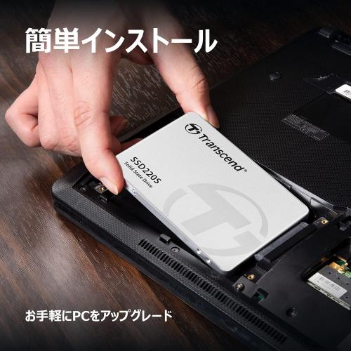 2.5インチ SSD 120GB SATA-III 6Gb/s Transcend SSD220S【メモリ