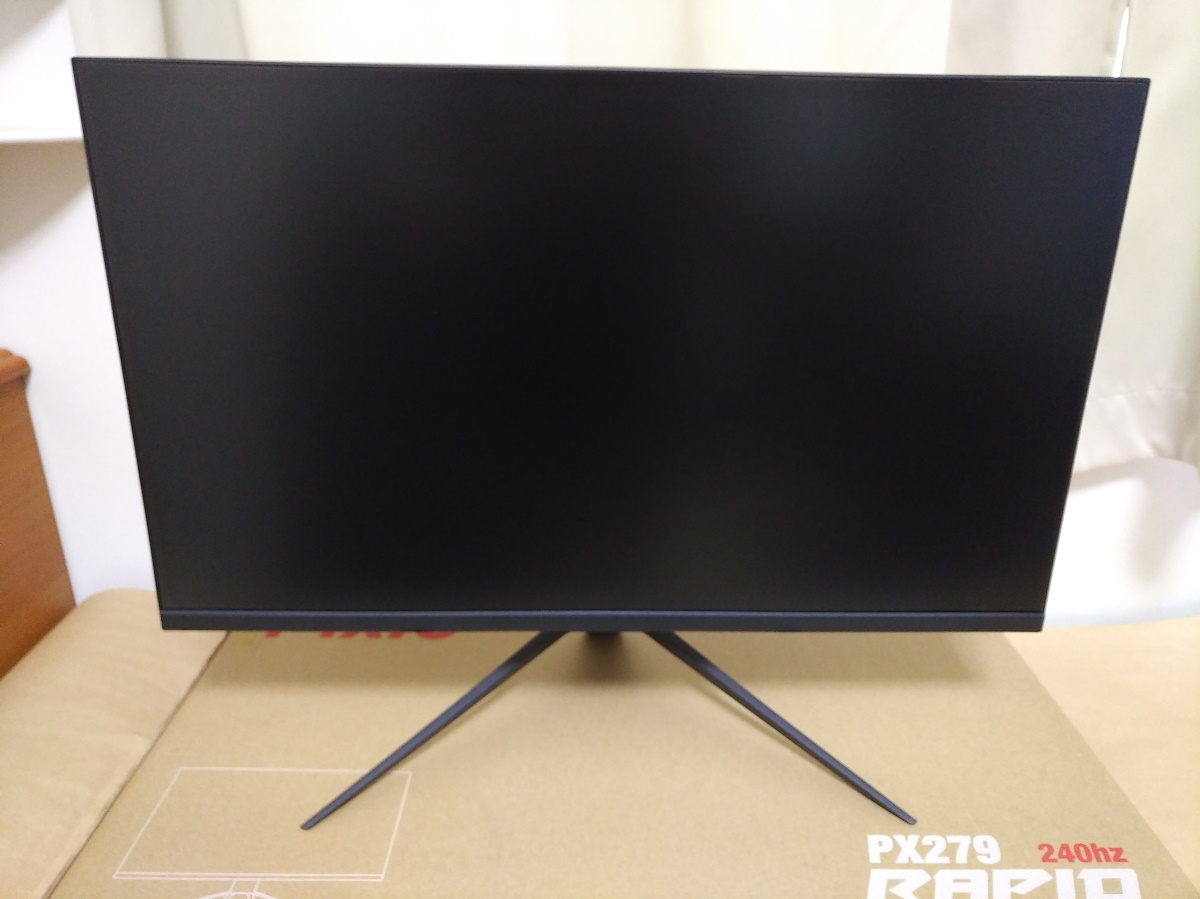 Pixio PX279RPをレビュー！27型240HzのフルHDゲーミングモニター