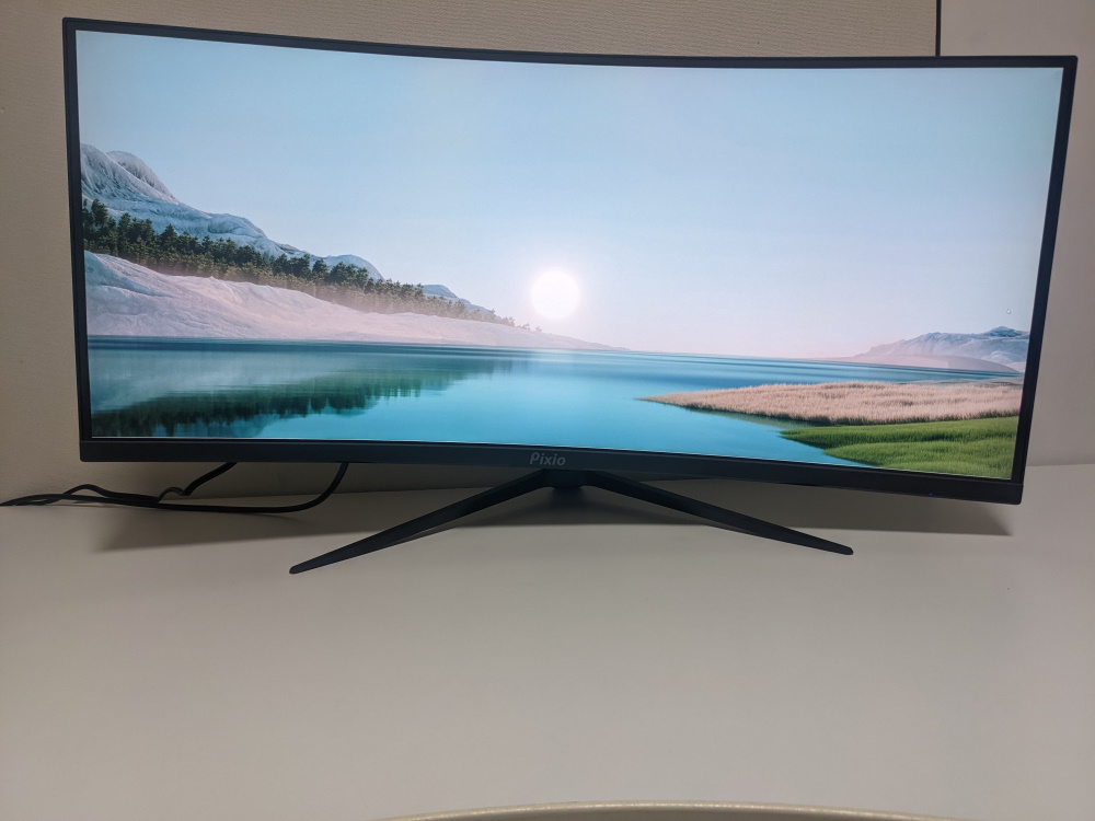 Pixio PXC348Cのレビュー！UWQHD対応の34インチ湾曲ゲーミングモニター