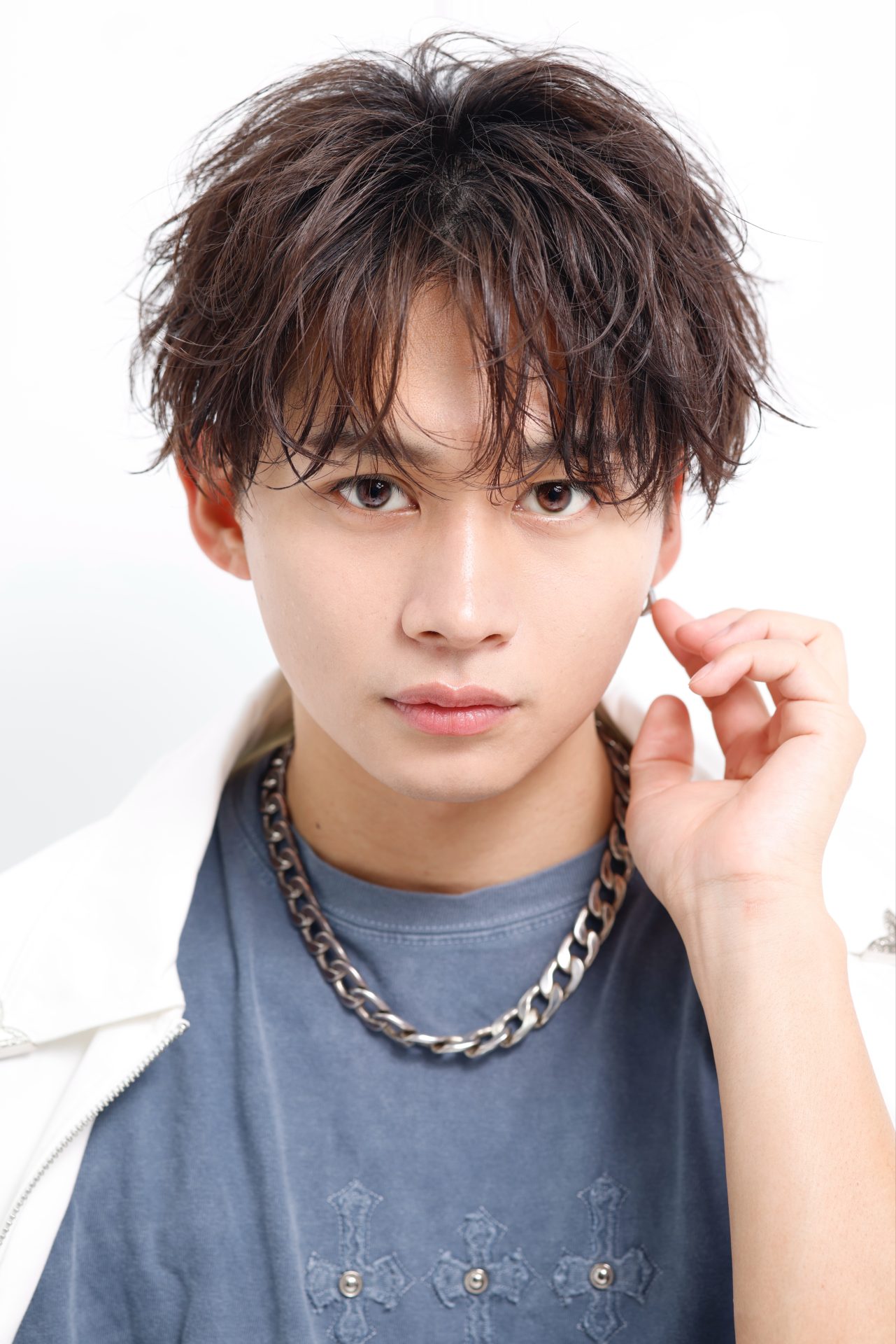 2026春】【ミックスパーマ】刈り上げコンマセンターパート LIPPS hair