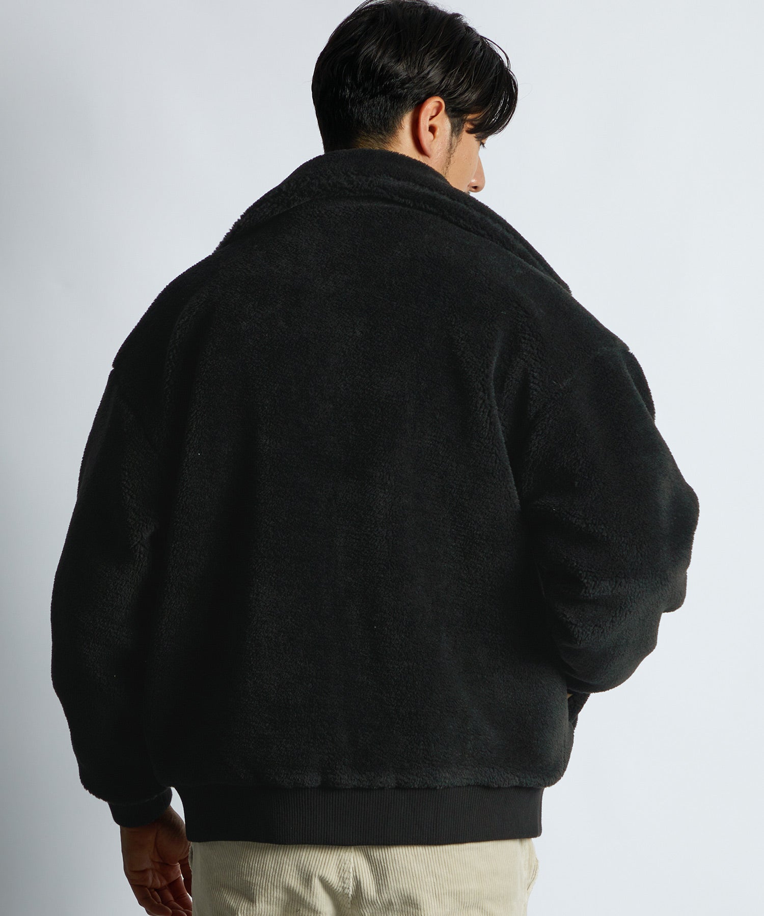 軽量 オーバーサイズ ボアジャケット – LANVIN en Bleu MENS