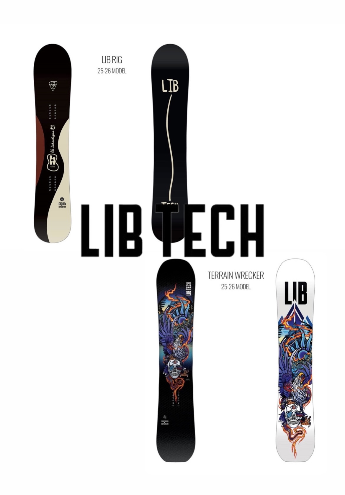 LIB TECH】 リブテック スノーボード 25-26MODEL | ムラサキスポーツ