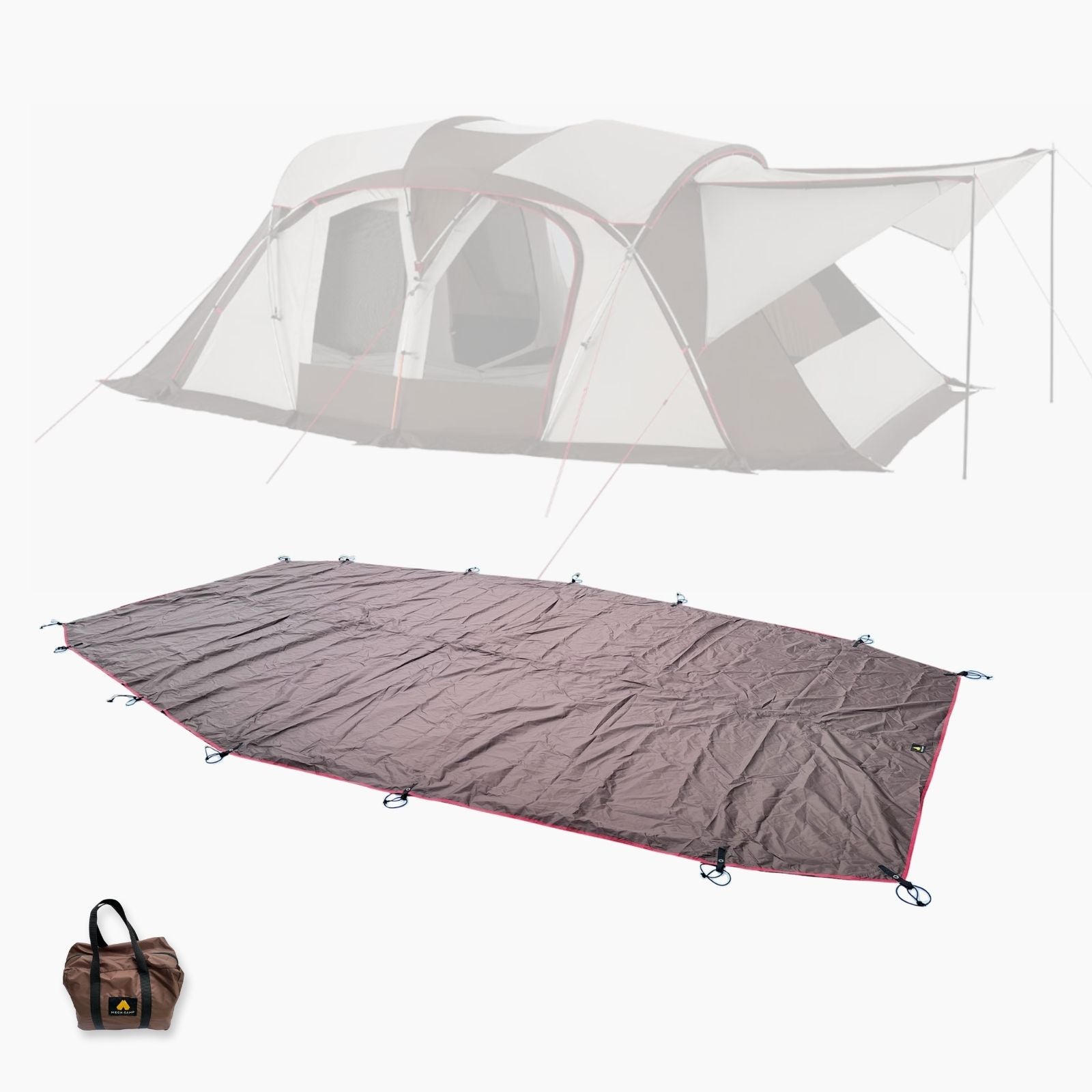 4Sワイド2ルームカーブ グランドシート – MECH CAMP