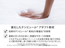 ワン リュクス フトン｜折りたたみマットレス｜サポート｜テンピュール