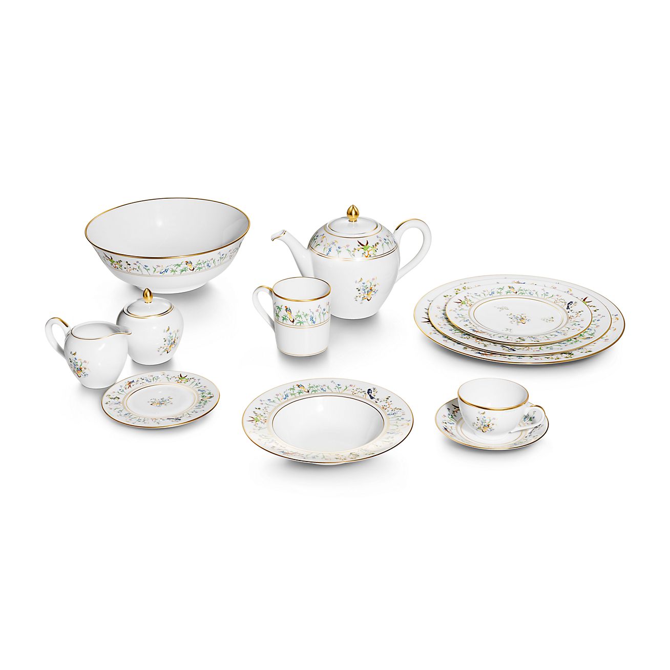 ティファニー ジャルダン ディナー プレート ポーセリン | Tiffany & Co.