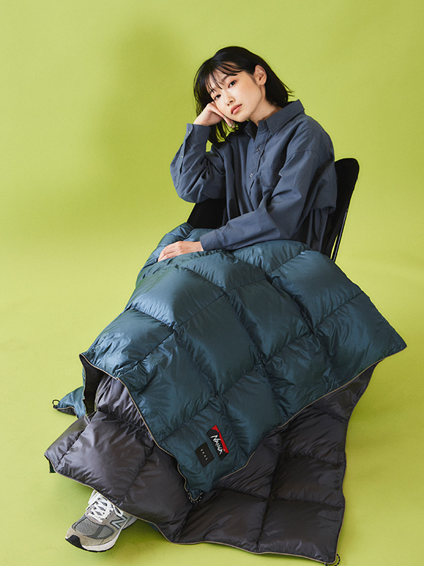 NANGA × EKAL コラボレーションアイテム 第2弾 別注ダウンブランケット