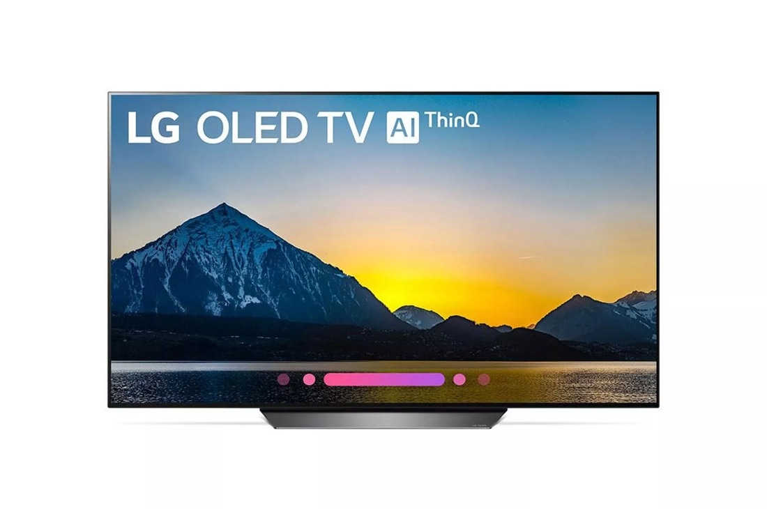 LG OLED55B8PUA: 55 Inch Class 4K HDR Smart OLED TV w/ AI ThinQ