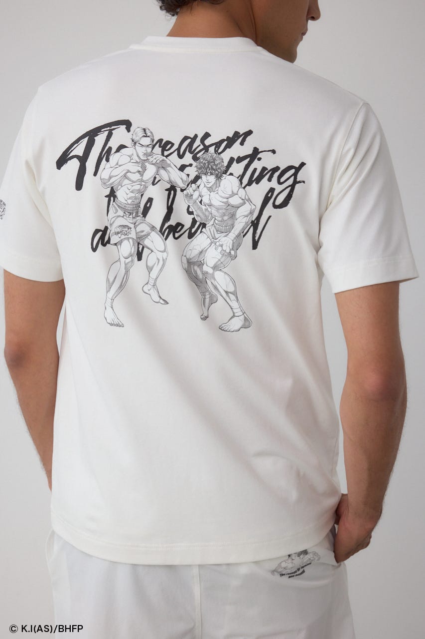 AZUL BY MOUSSY | 【BREAKINGDOWN×範馬刃牙×AZUL】コラボV/NTシャツ (T