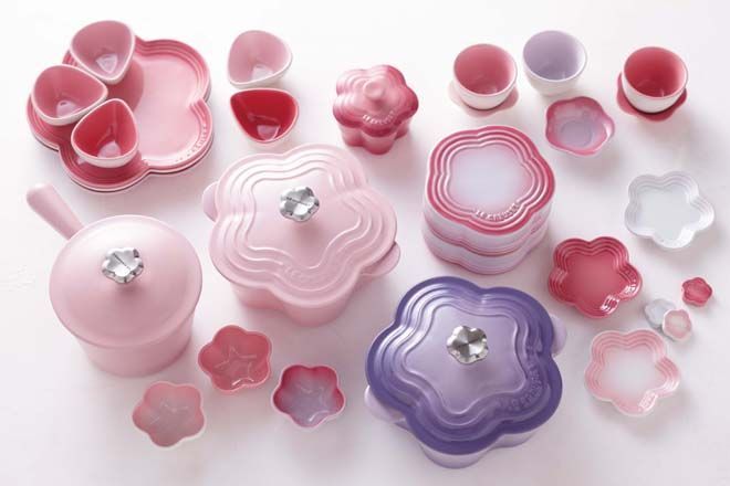 2月17日（水）より順次発売！ 花をモチーフにしたル・クルーゼの