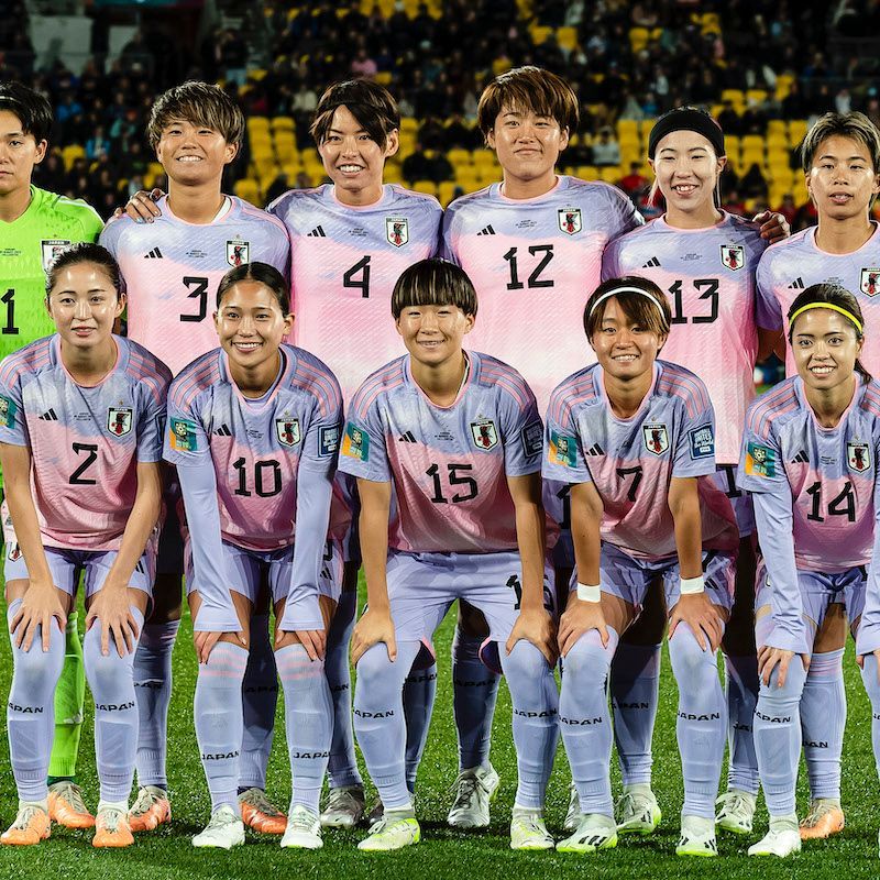 なでしこジャパンのアウェイ用ユニフォーム、FIFAの秀逸デザイン5選に