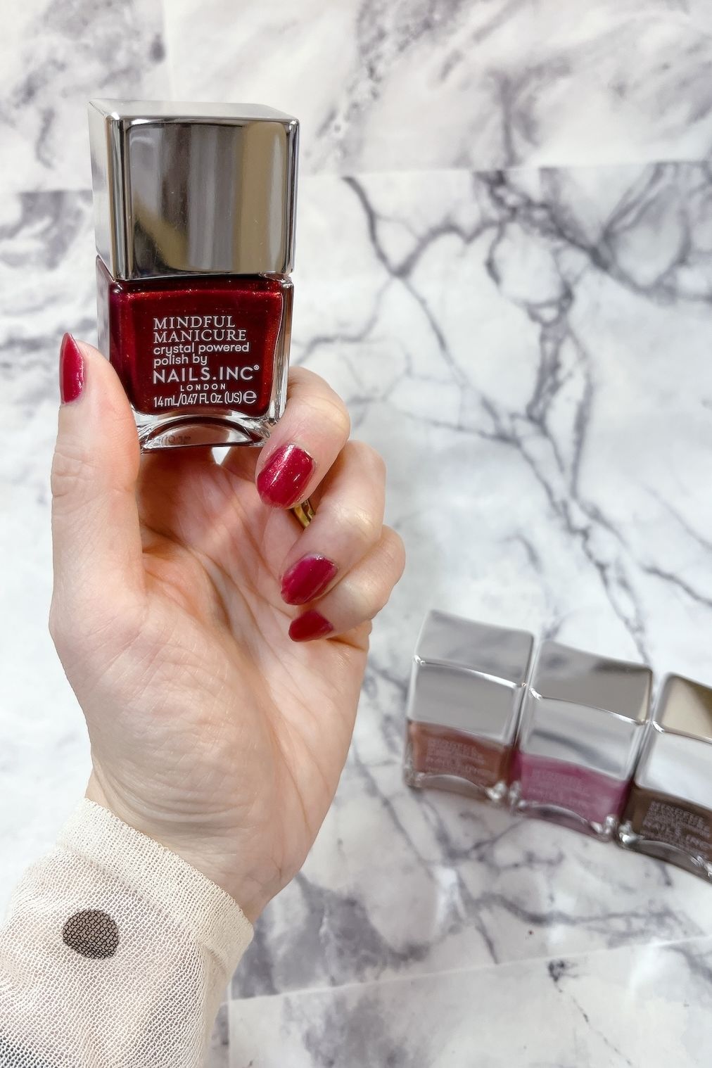 2/17新月の浄化ネイル｜ネイルズ インクから天然石配合の限定4色が登場