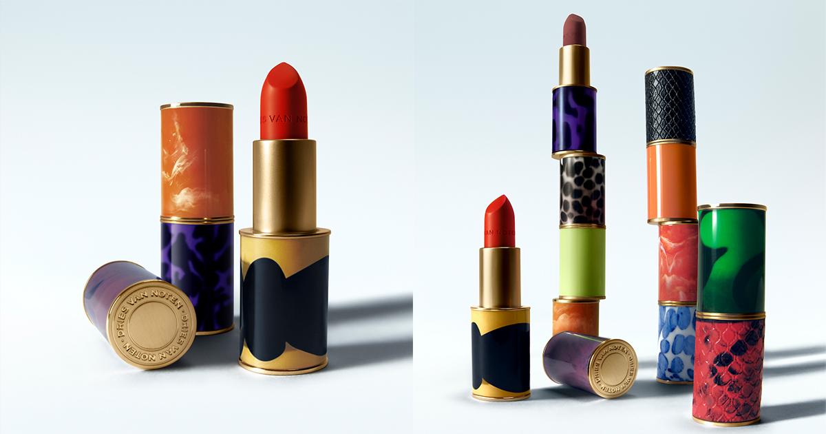 ドリス ヴァン ノッテン」のリップに2色の新色と2つの新ケースが登場