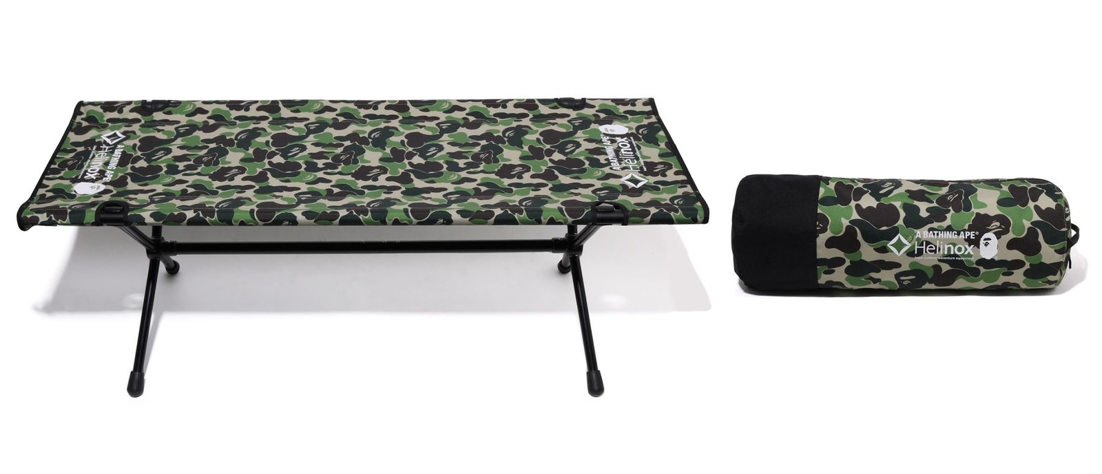 ア ベイシング エイプ®」が「ヘリノックス」とコラボ アウトドア