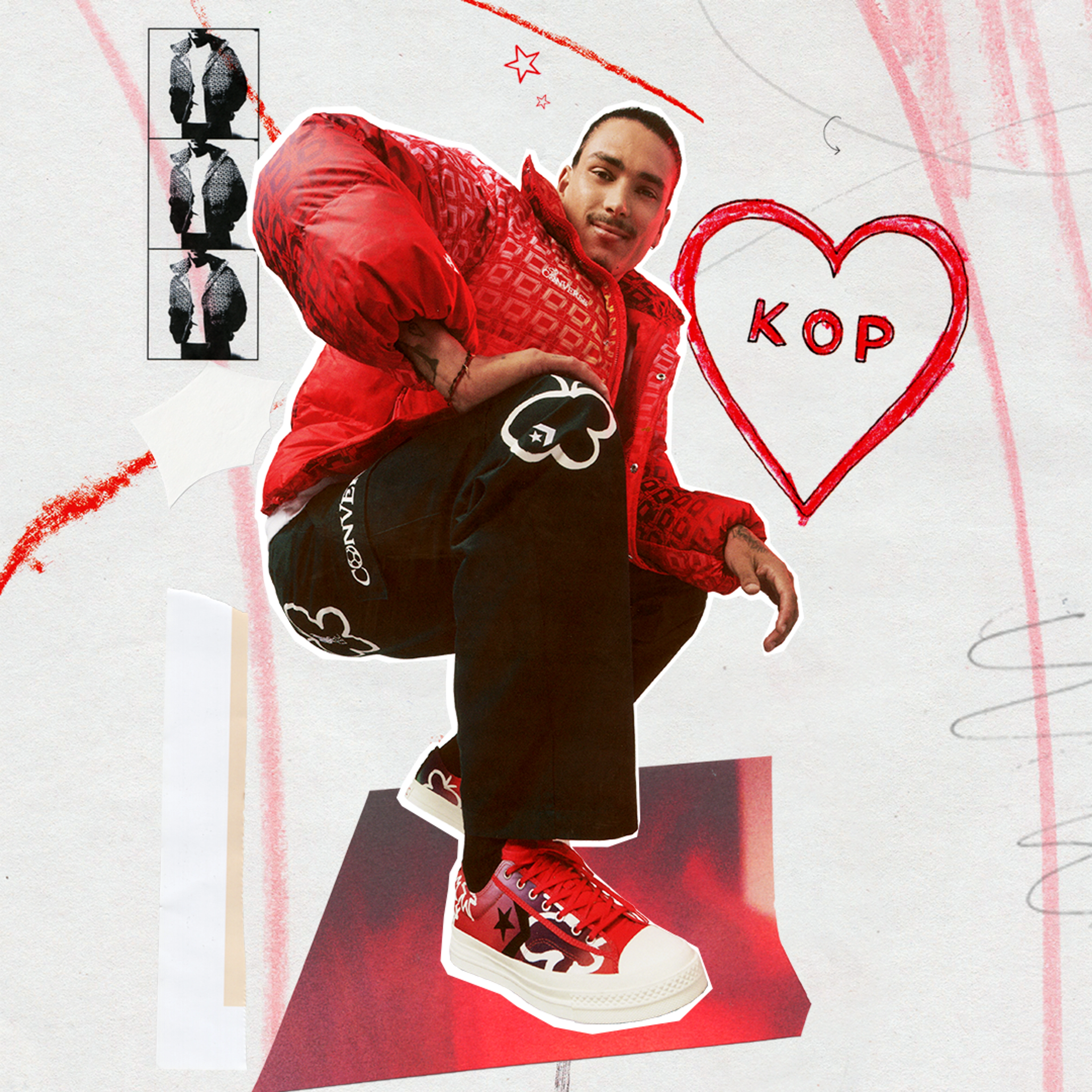 Converse x リバプールFC限定エディションコレクション 公式画像