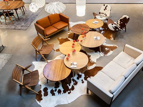 A Danish Furniture Purveyor Unveils a Dramatic New Showroom