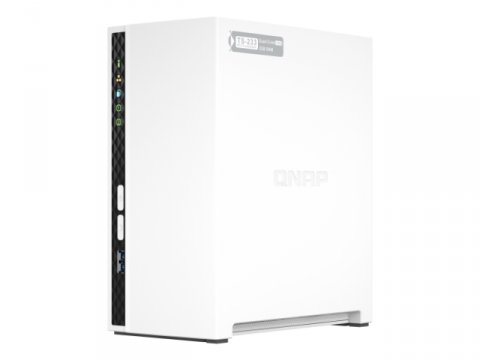 QNAP NAS QNAP 3.5インチHDD 4TB(2TBx2)/1GbE LAN/2GBメモリー QNAP TS