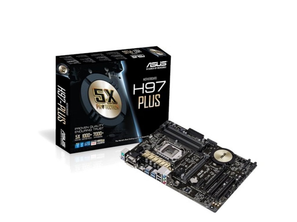 ASUS H97-PLUS インテル 9シリーズ LGA1150対応 intel H97チップセット