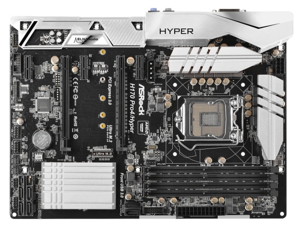 ASRock H170 Pro4/Hyper インテル 100シリーズ LGA1151対応 intel H170