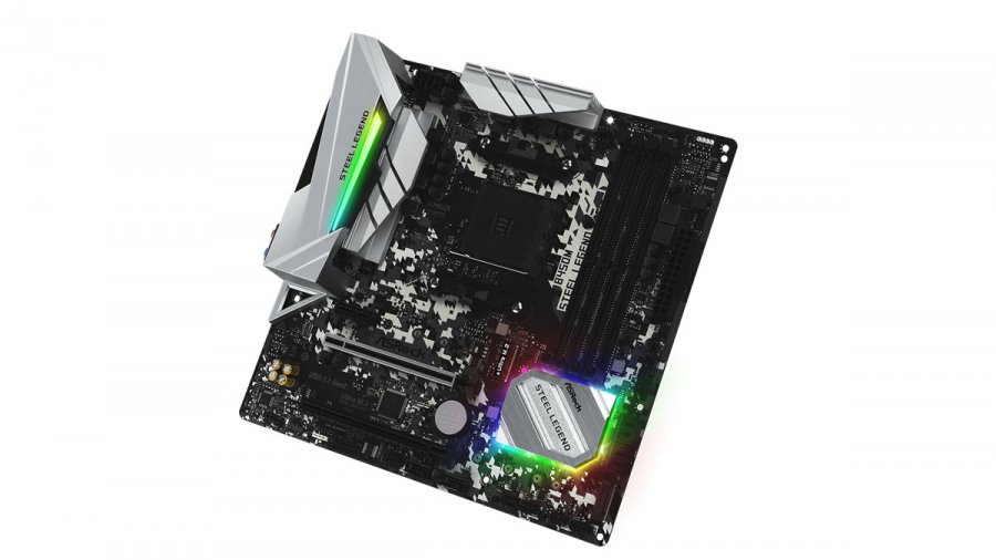 ASRockの高耐久AM4 Ryzen対応マザーボードにMicroATX版「B450M Steel