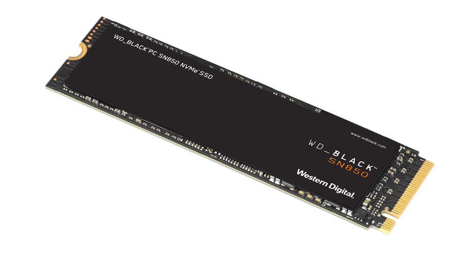 WD Black SN850 NVMe SSD PCI Express 4.0 x4読み取り速度 7000MB/sの