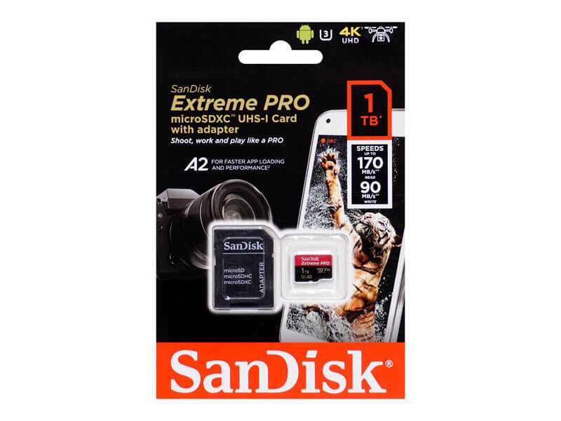 SanDisk SDSQXCZ-1T00-GN6MA ExtremePro MicroSDXCカード 1TB [並行