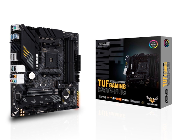 ASUS TUF GAMING B550M-PLUS AMD 500シリーズ Socket AM4対応 AMD B550