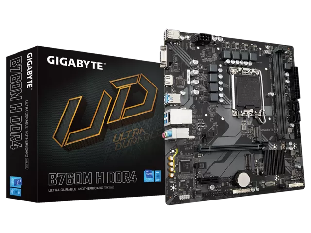 GIGABYTE B760M H DDR4 インテル 700シリーズ LGA1700対応 intel B760