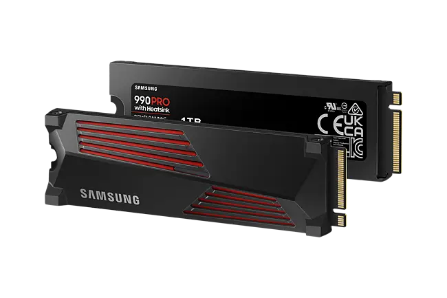 Samsung 990 PRO 1TB M.2 PCIe 4.0 NVMe SSD with Heatsink - Multitronic