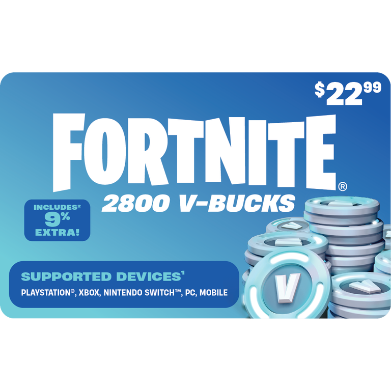 Fortnite V-Bucks Gift Card | Universal | GameStop