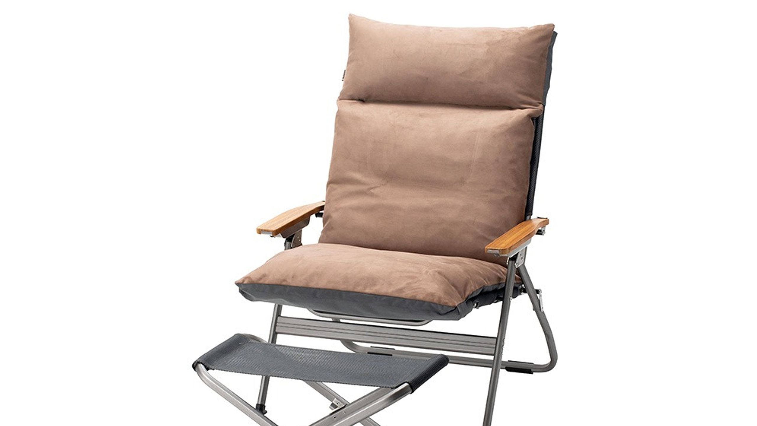 スノーピーク 「リクライニングチェアワイド」 は、キャンプだけでなく