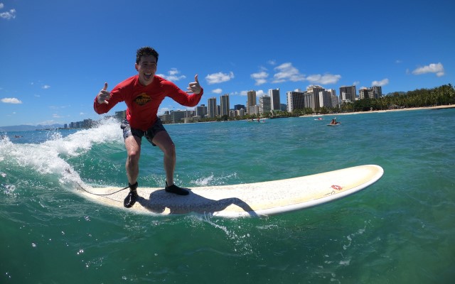 サーフィン・レッスン・グループ(オハナ・サーフ・プロジェクト